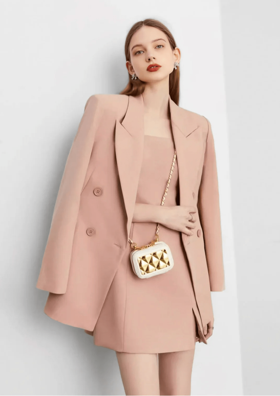 Camisole Dress Jacket Ensemble - Vera Lumina