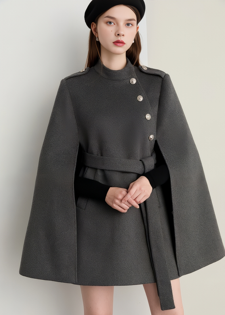 Trad Cape Flare Coat
