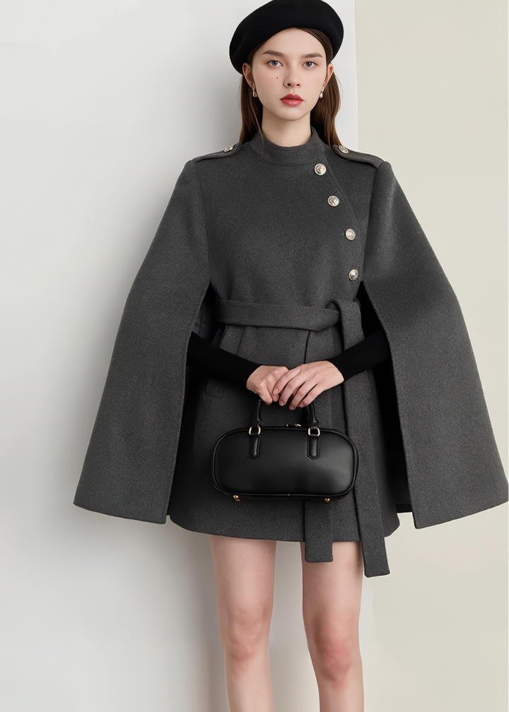 Trad Cape Flare Coat