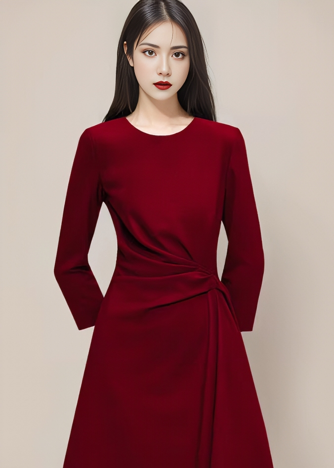 サイドタックノットワンピース