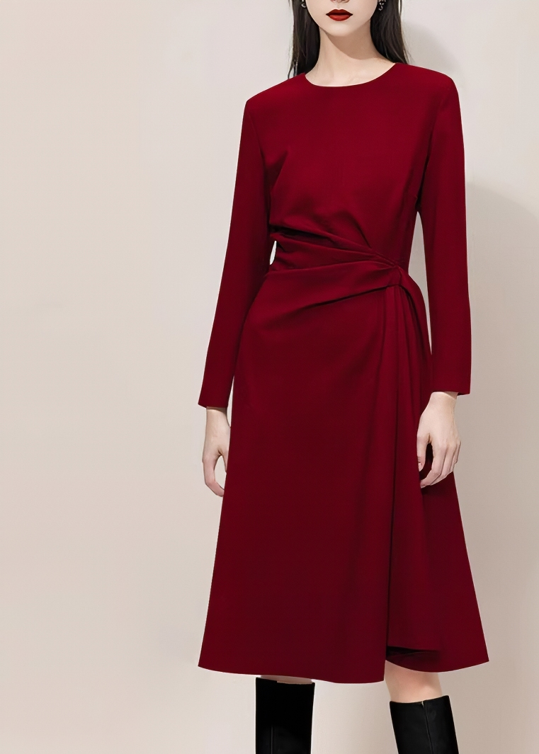 サイドタックノットワンピース