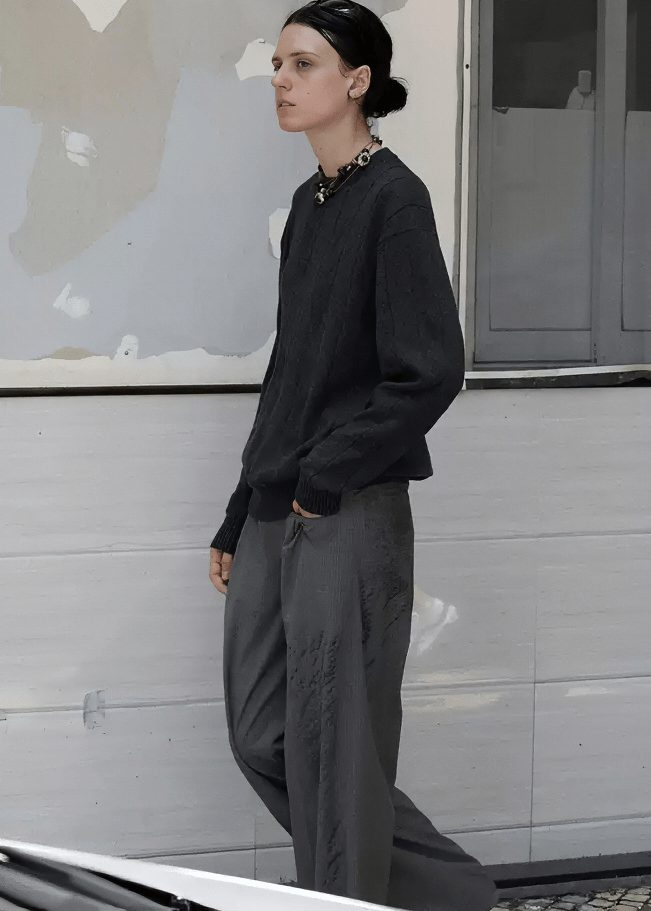 ARCHITECTURAL SEAM PULLOVER - Vera Lumina