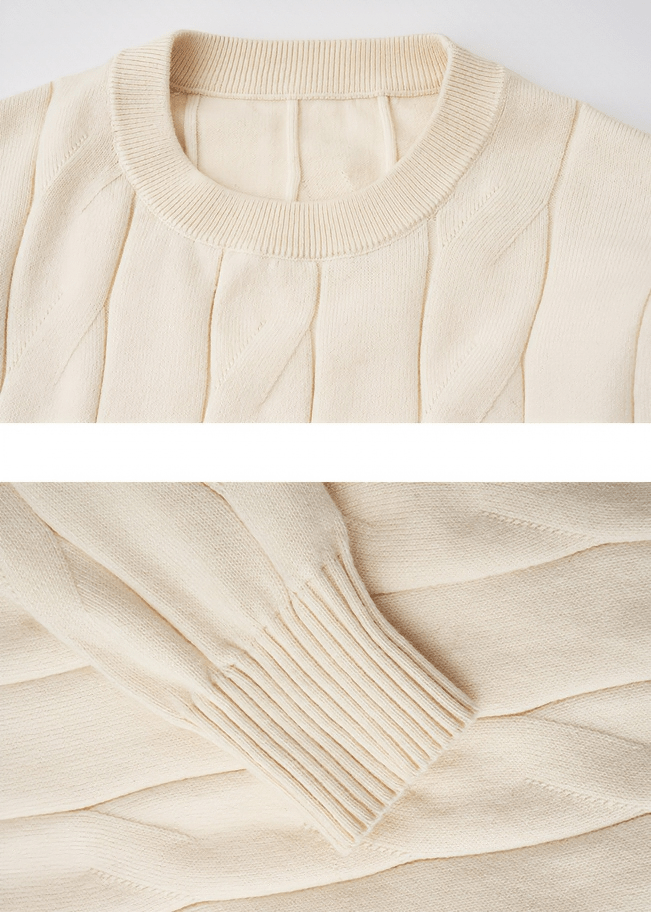 ARCHITECTURAL SEAM PULLOVER - Vera Lumina