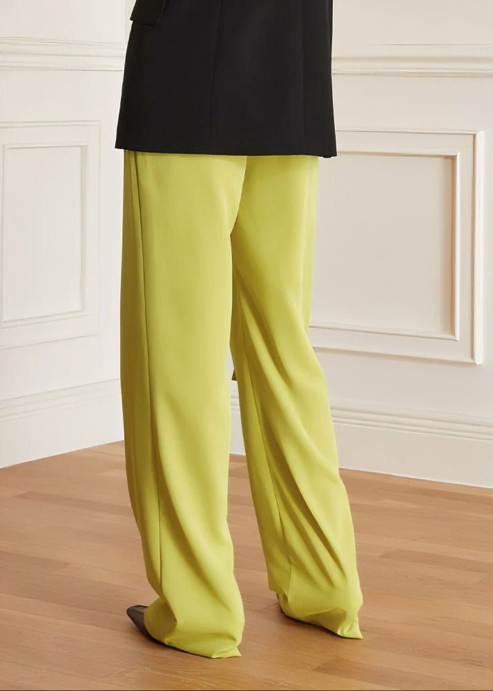 Asymmetrical High Waist Pants - Vera Lumina