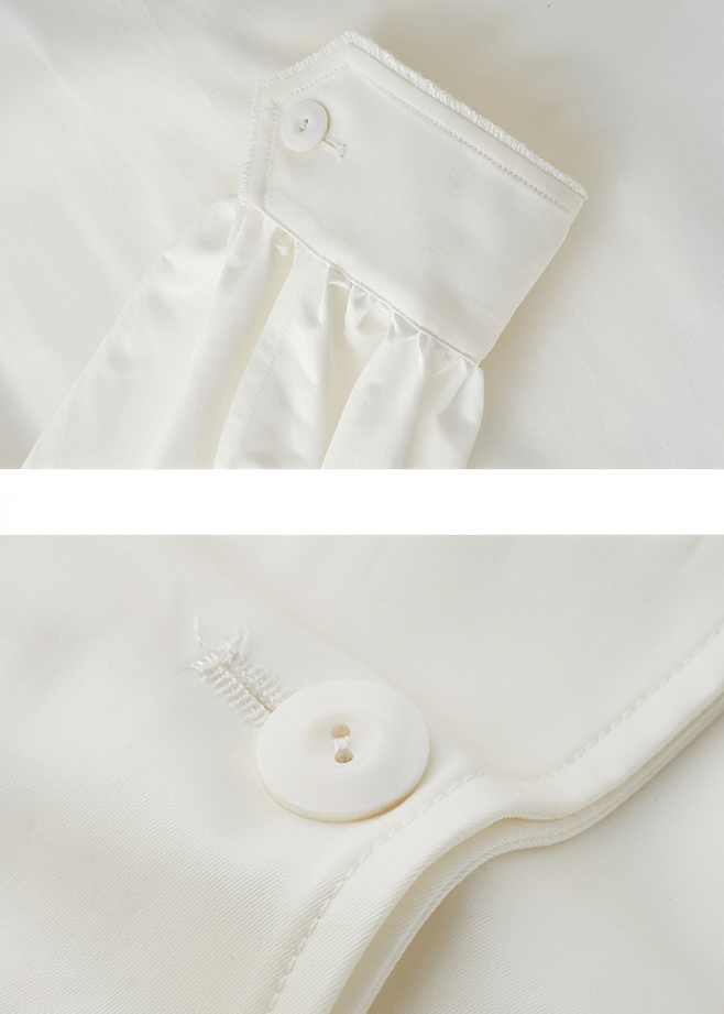 BALLOON SLEEVE COCOON JACKET - Vera Lumina
