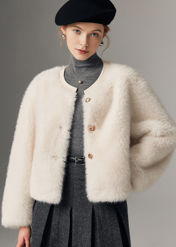 BAROQUE PLUSH JACKET - Vera Lumina