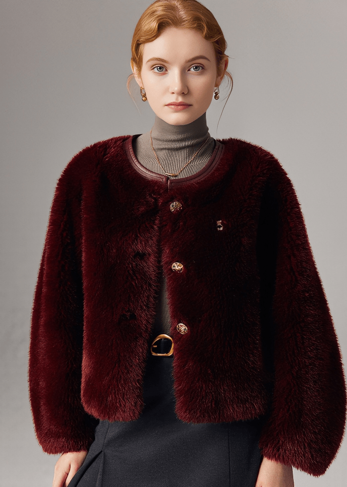 BAROQUE PLUSH JACKET - Vera Lumina