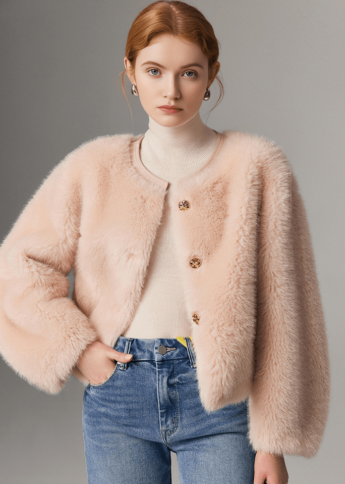 BAROQUE PLUSH JACKET - Vera Lumina