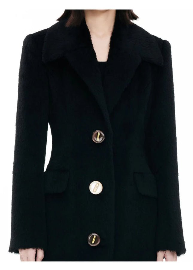 black knight wool coat - Vera Lumina