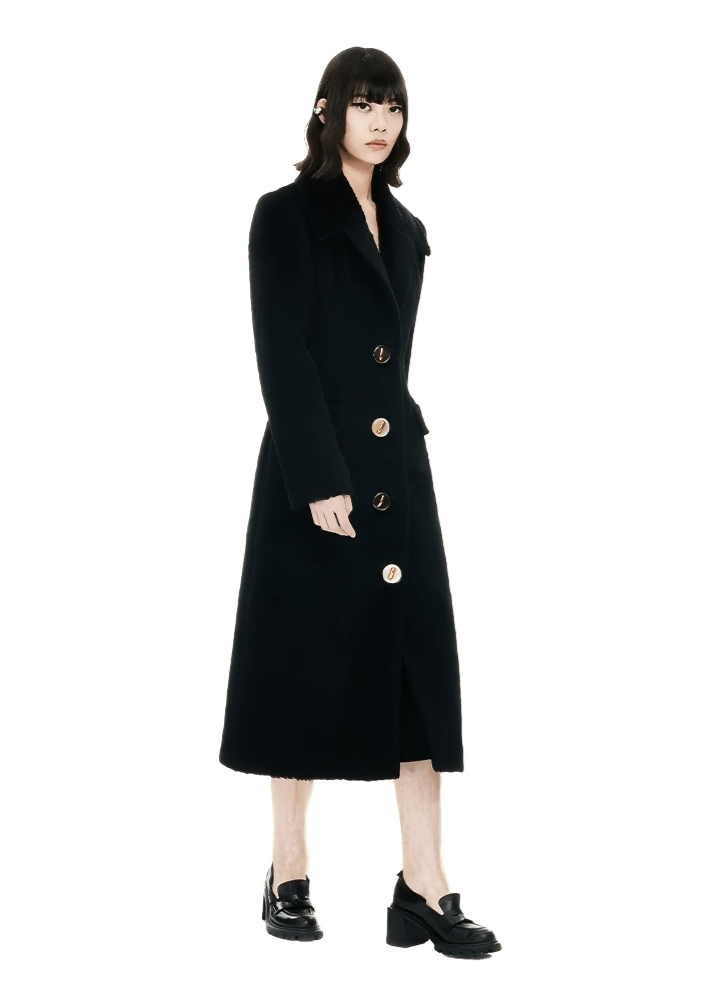 black knight wool coat - Vera Lumina