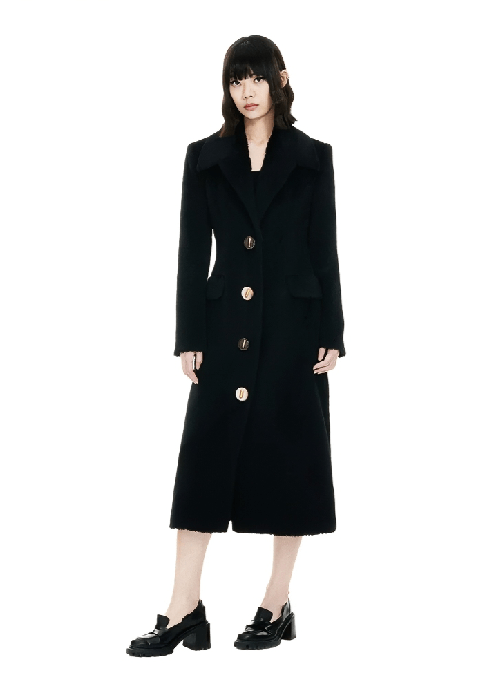 black knight wool coat - Vera Lumina