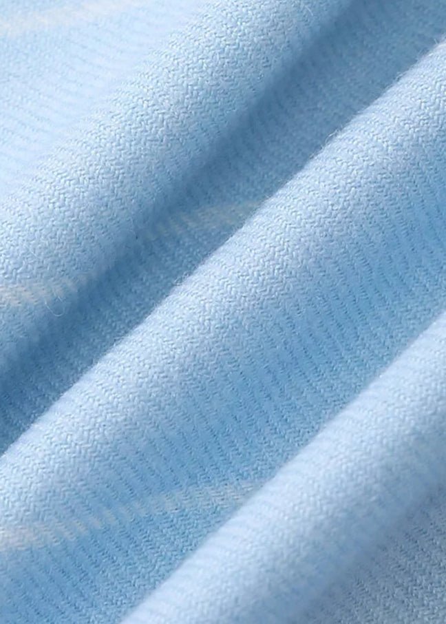 blue suit draped wide leg pants - Vera Lumina