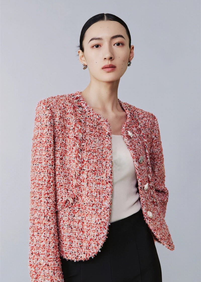 boutique classic tweed jacket - Vera Lumina