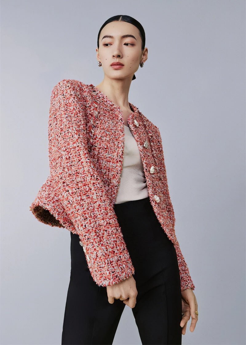 boutique classic tweed jacket - Vera Lumina