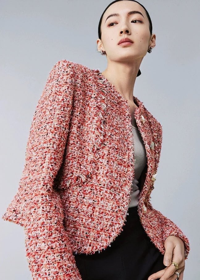 boutique classic tweed jacket - Vera Lumina
