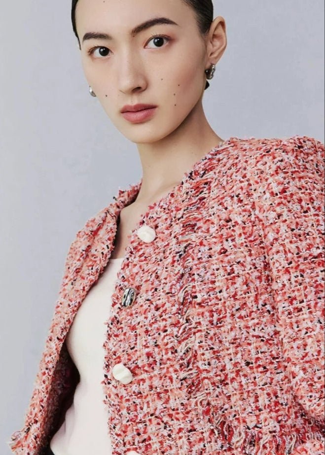 boutique classic tweed jacket - Vera Lumina