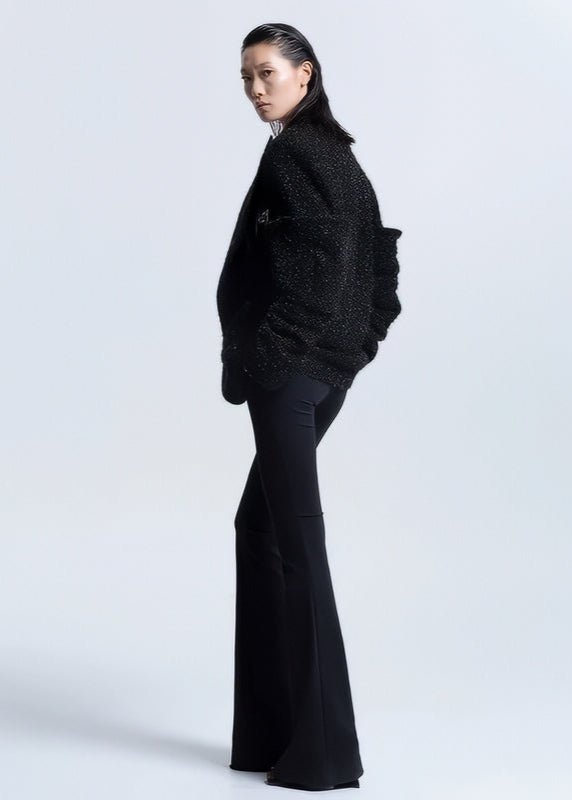 bright silk pleated blazer jacket - Vera Lumina