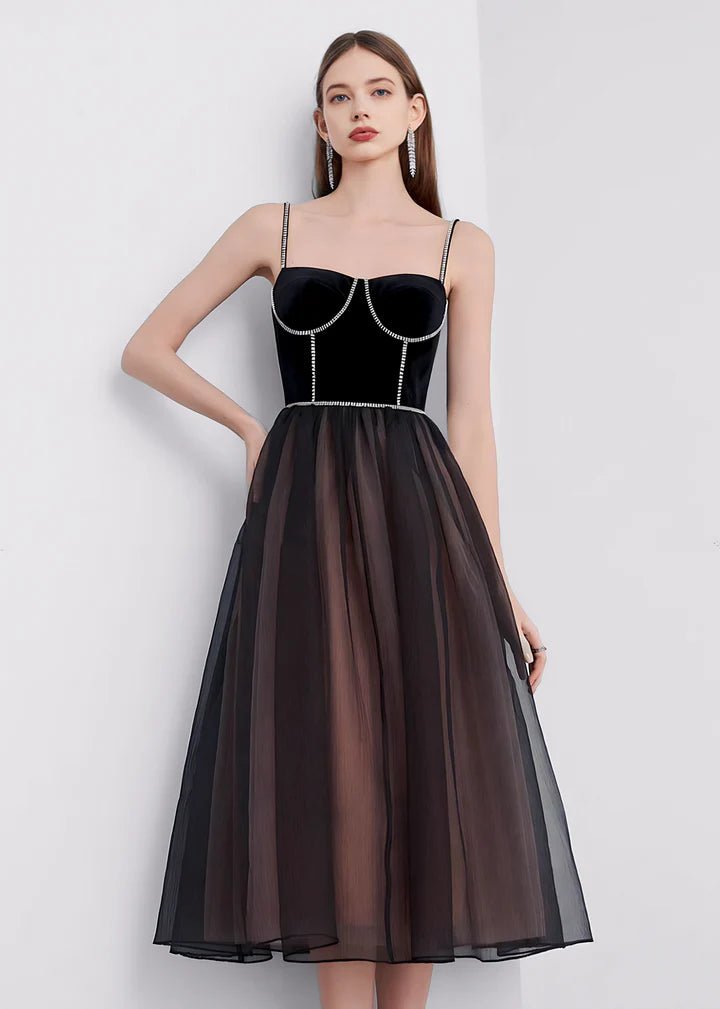 Bustier - Style Sheer Tulle Dress - Vera Lumina