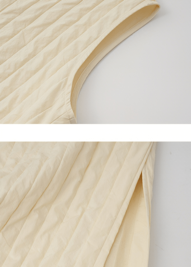 CABLE KNIT VEST DRESS - Vera Lumina