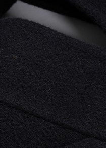 cashmere wool small waist long coat - Vera Lumina