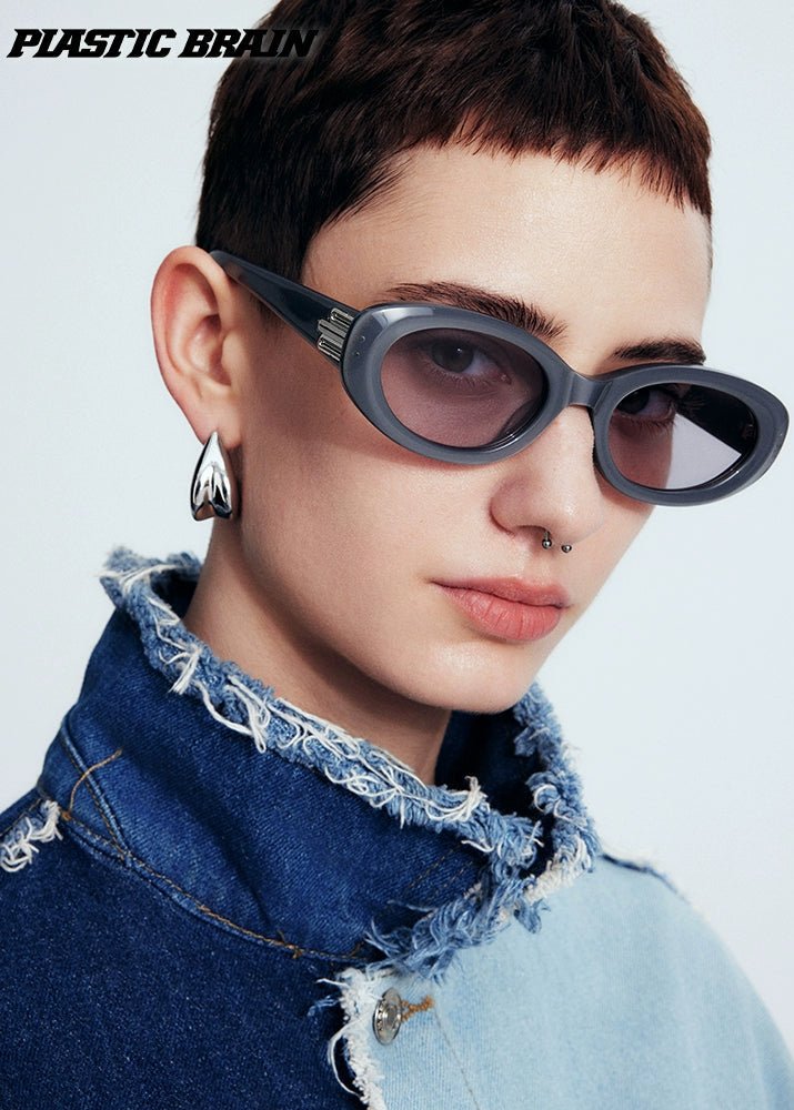 Cat eye retro sunglasses - Vera Lumina