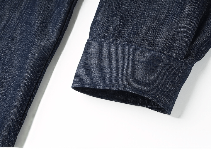CHAMBRAY LOGO EMBROIDERED SHIRT - Vera Lumina