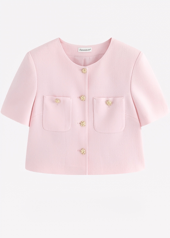 CHANEL INSPIRED CROPPED BOXY JACKET - Vera Lumina