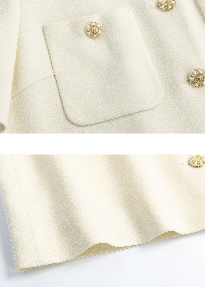 CHANEL INSPIRED CROPPED BOXY JACKET - Vera Lumina