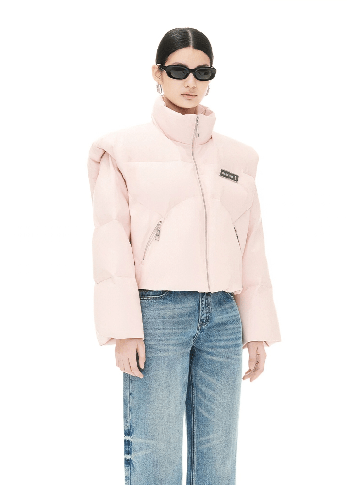 cherry blossom pastel down jacket - Vera Lumina