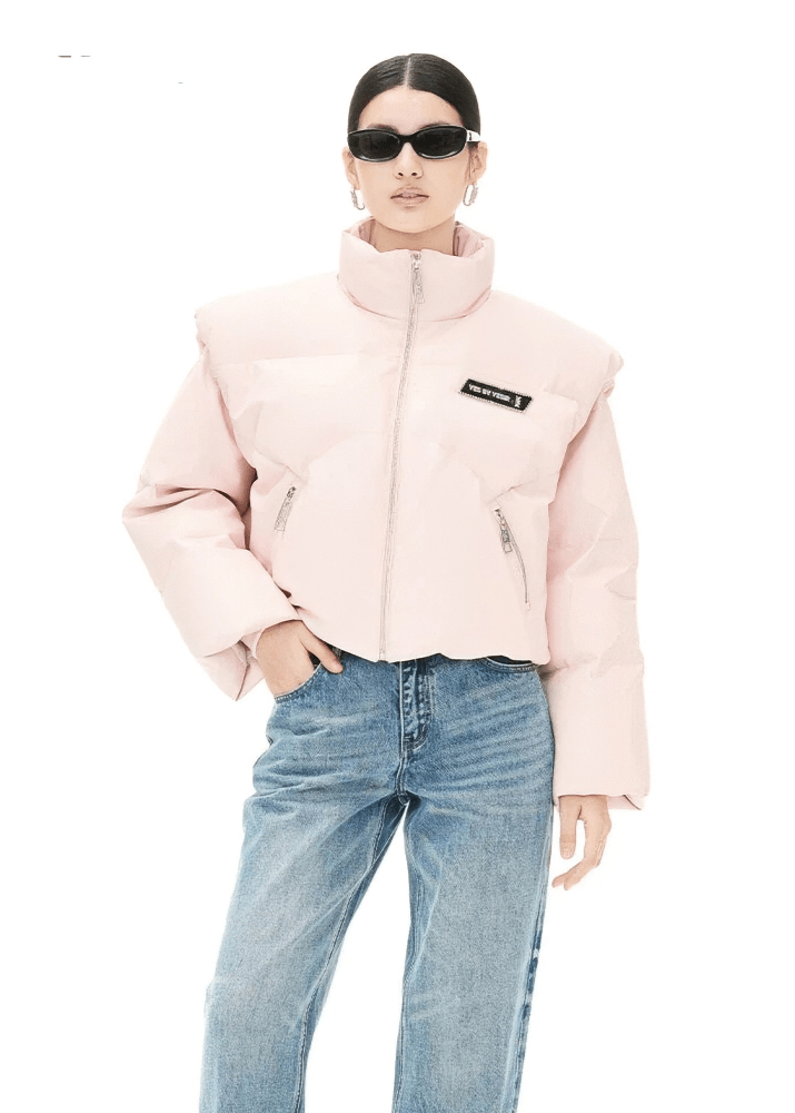 cherry blossom pastel down jacket - Vera Lumina