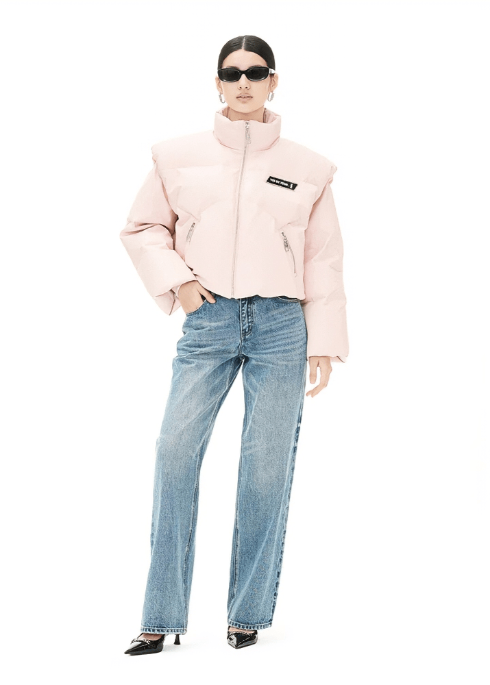 cherry blossom pastel down jacket - Vera Lumina