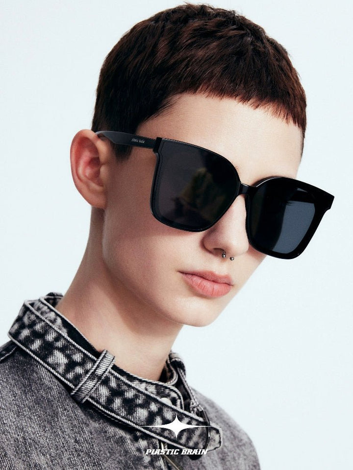 Classic black frame sunglasses - Vera Lumina