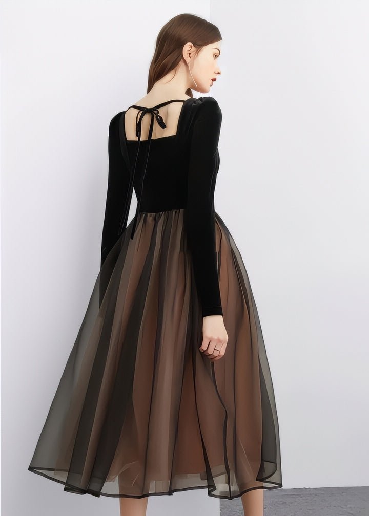 Classic Combination Dress - Vera Lumina