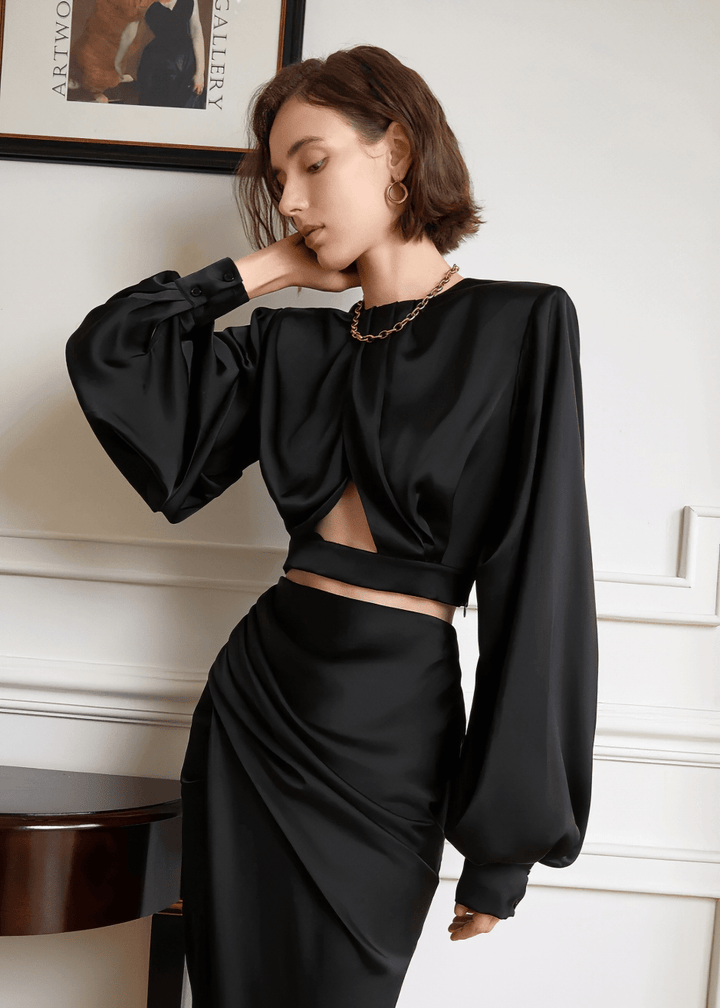 classic high - waist skirt - Vera Lumina
