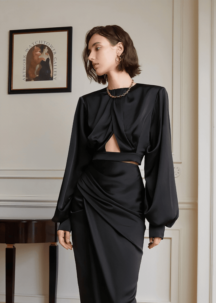 classic high - waist skirt - Vera Lumina