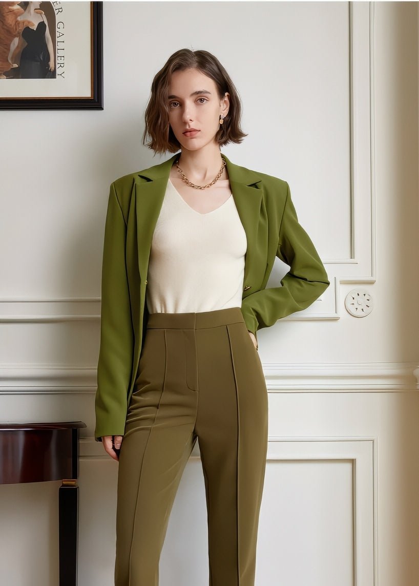 classic retro green jacket - Vera Lumina