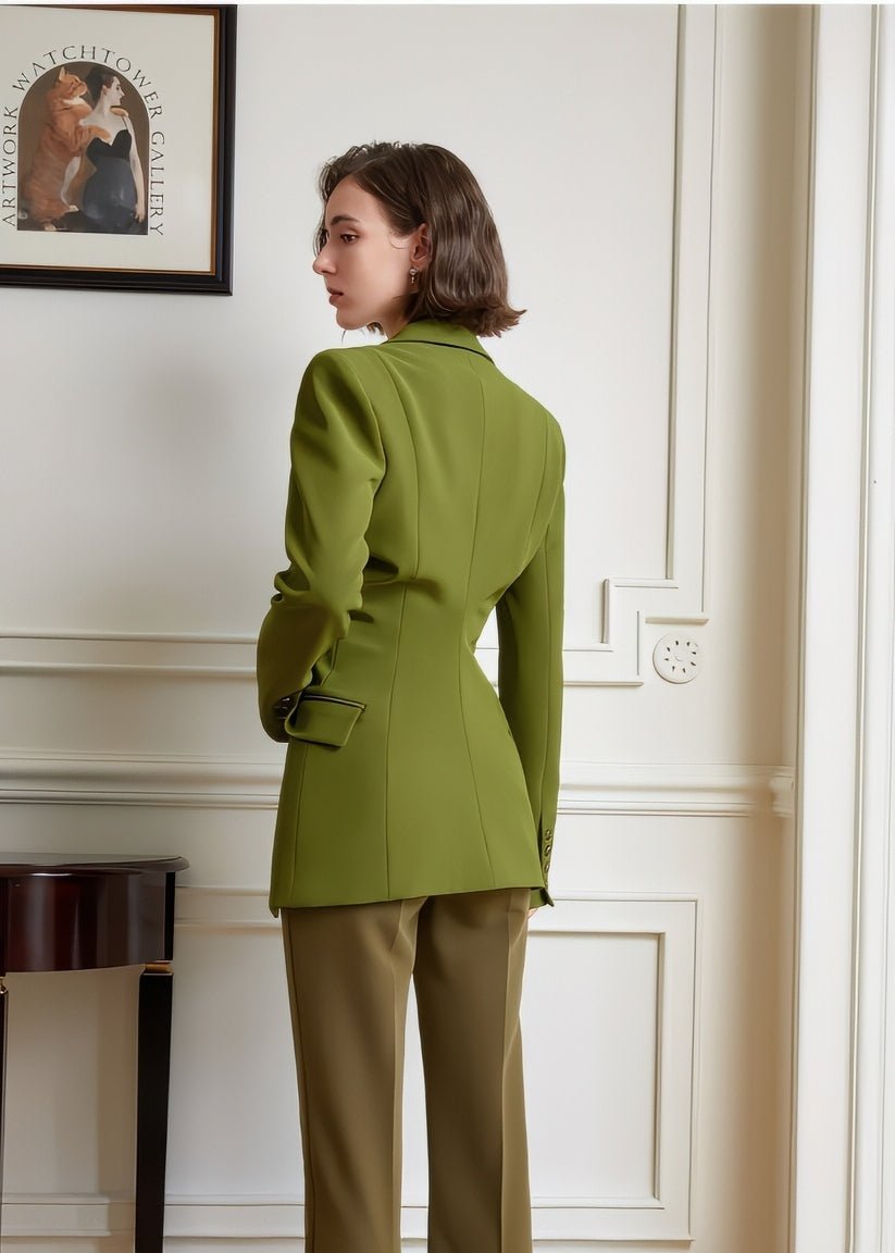 classic retro green jacket - Vera Lumina