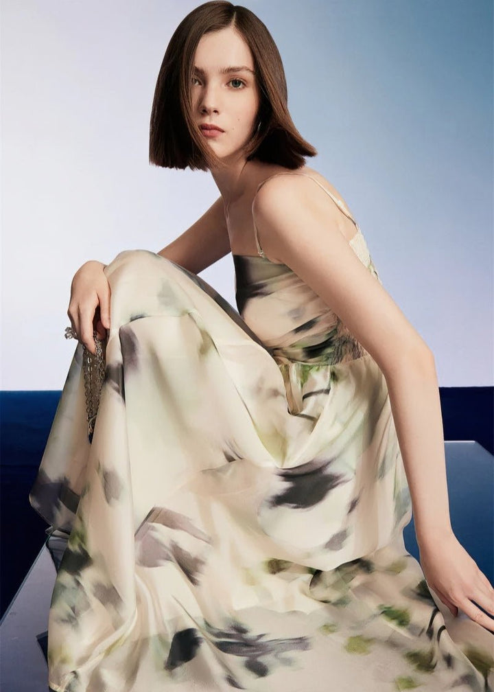 cocktail morandi slip dress - Vera Lumina