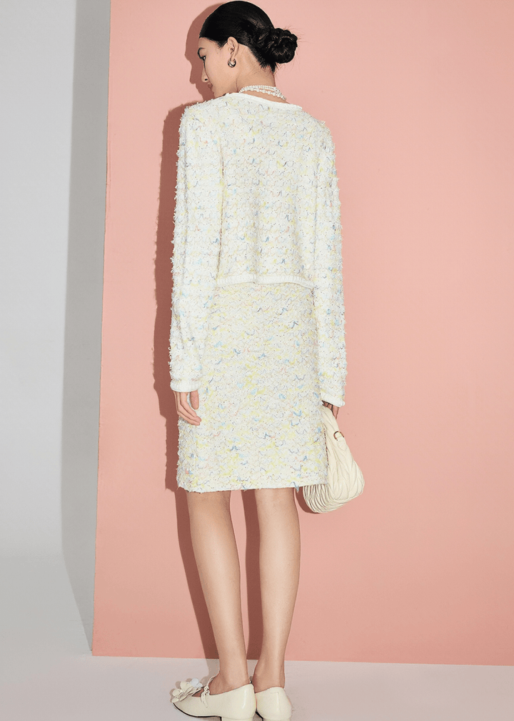 CONFETTI TWEED SKIRT - Vera Lumina