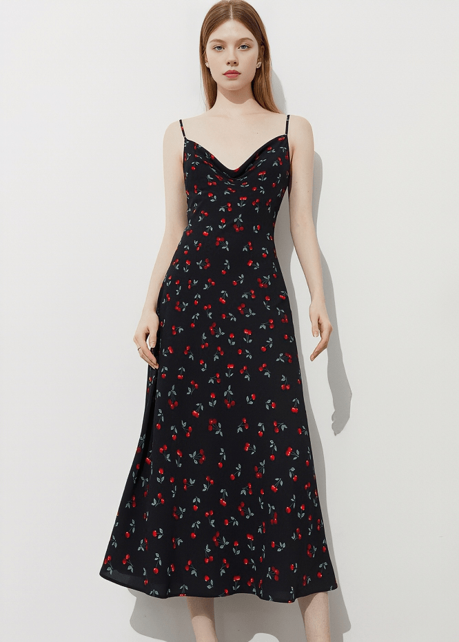 CONSTELLATION BLOOM SLIP DRESS - Vera Lumina
