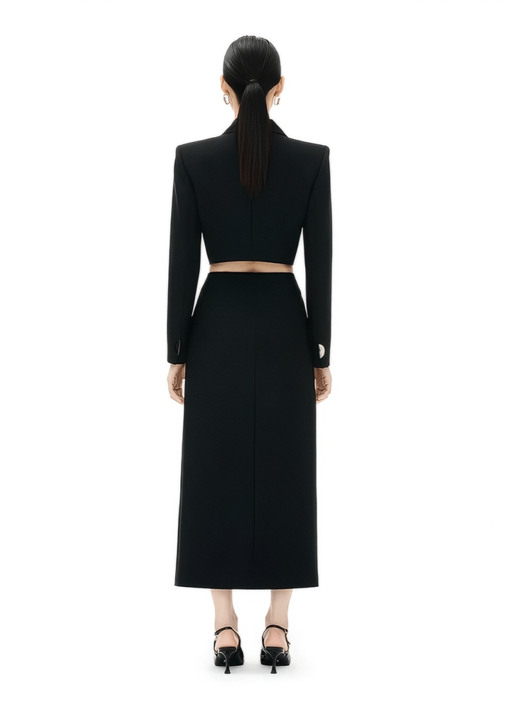 copped jacket &skirt - Vera Lumina
