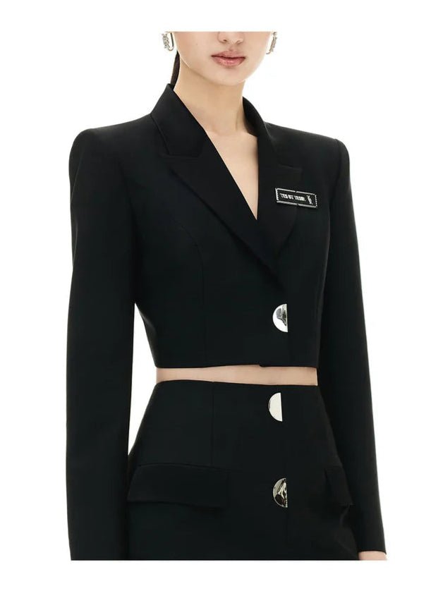 copped jacket &skirt - Vera Lumina