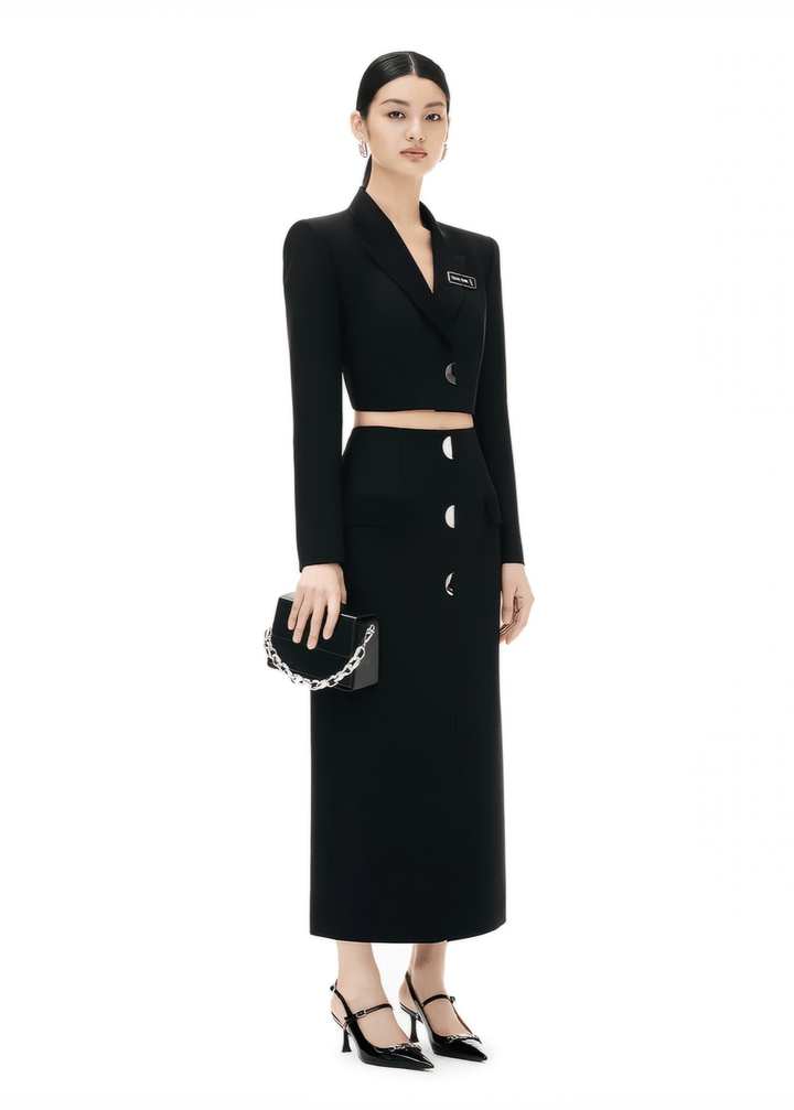 copped jacket &skirt - Vera Lumina