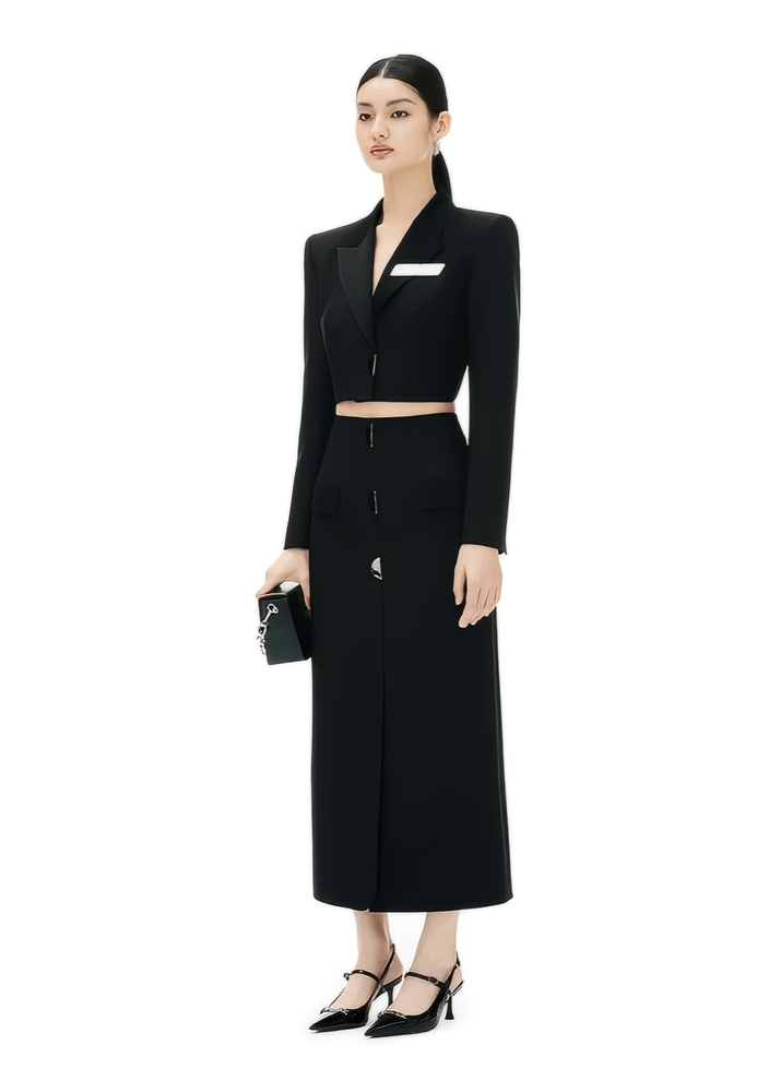 copped jacket &skirt - Vera Lumina