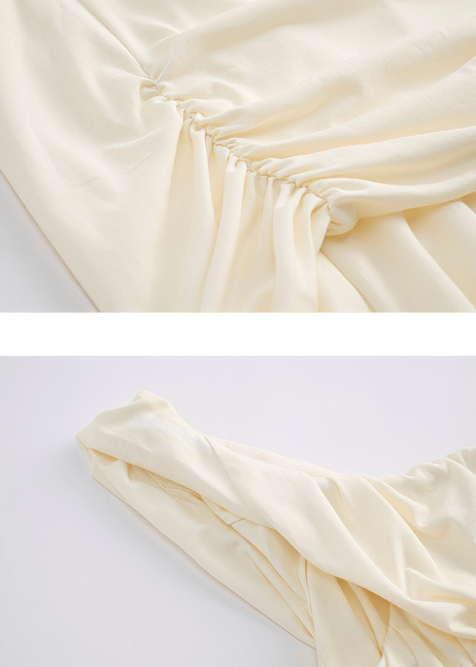 CORSAGE DRAPE CAMISOLE - Vera Lumina