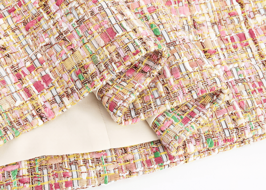 COUTURE TWEED CROPPED JACKET - Vera Lumina