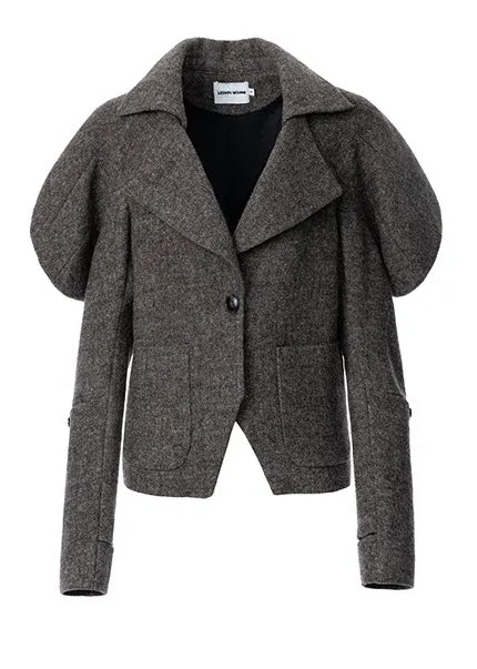 CROPPED TWEED TOP SUIT - Vera Lumina