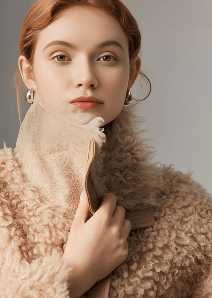 CURLY RIDER JACKET - Vera Lumina