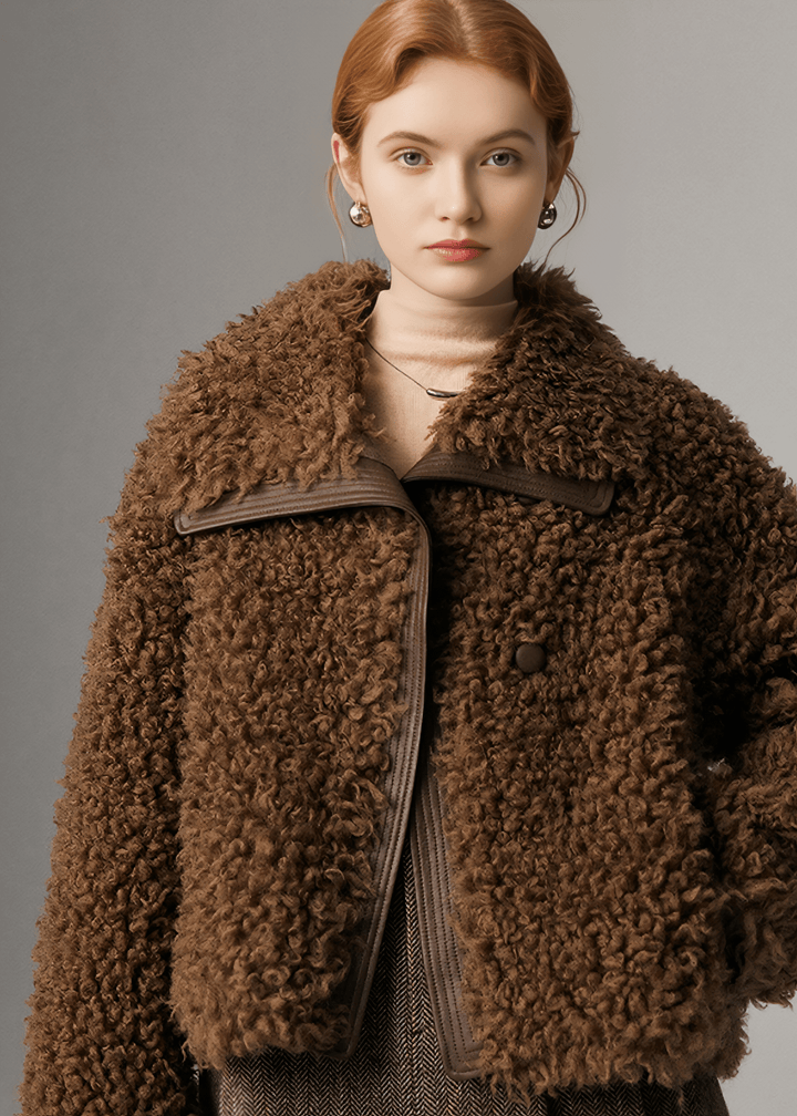 CURLY RIDER JACKET - Vera Lumina