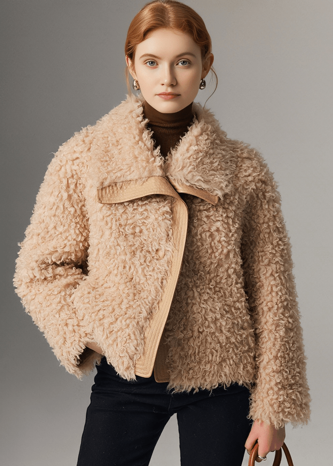 CURLY RIDER JACKET - Vera Lumina